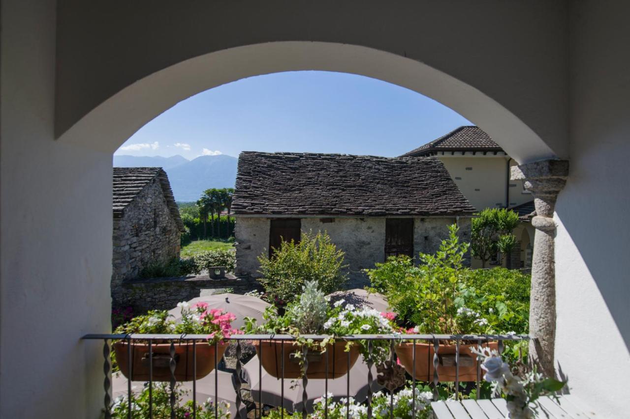 Alloggi Alla Cantina Tegna Exterior foto